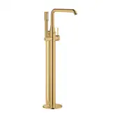 Смеситель для ванны напольный Grohe Essence (цвет - холодный рассвет), с душевым гарнитуром (23491GL1)