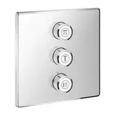 Комплект верхньої монтажної частини для вентиля на три виходи Grohe Grohtherm SmartControl (29127000)