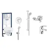 Набор для ванной Grohe Mega Bundle Euroeco (339400MB0)
