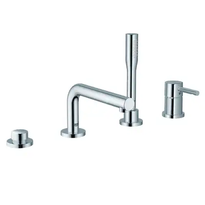 Смеситель на борт ванны Grohe Concetto (цвет - хром), с душевым гарнитуром (19576001) фото 1 Aquada.com.ua Смеситель на борт ванны Grohe Concetto (цвет - хром), с душевым гарнитуром (19576001) фото 1 Aquada.com.ua