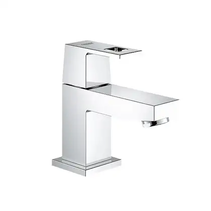 Смеситель для раковины Grohe Eurocube 186 (цвет - хром) (23131000) фото 1 Aquada.com.ua Смеситель для раковины Grohe Eurocube 186 (цвет - хром) (23131000) фото 1 Aquada.com.ua
