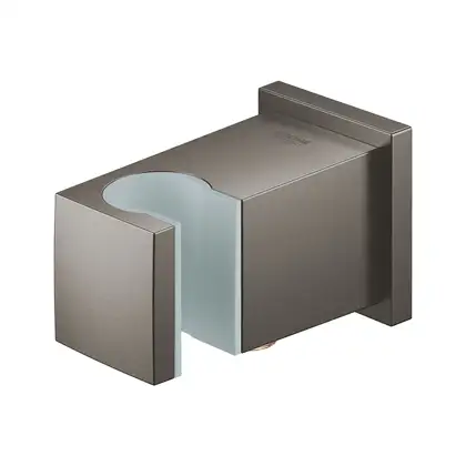 Подключение для душевого шланга Grohe (цвет - тёмный графит, матовый) (26370AL0) фото 2 Aquada.com.ua Подключение для душевого шланга Grohe (цвет - тёмный графит, матовый) (26370AL0) фото 2 Aquada.com.ua