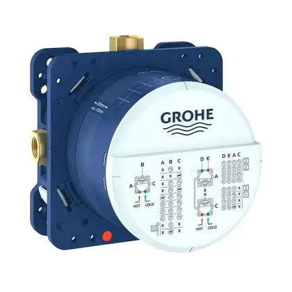 Душевая система скрытого монтажа Grohe Eurosmart с Tempesta 250 (цвет - хром) (26416SC3) фото 4 Aquada.com.ua