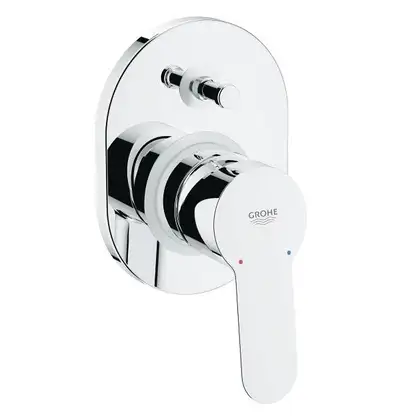 Смеситель для ванны/душа Grohe Bau Edge (цвет - хром) (29039000) фото 1 Aquada.com.ua