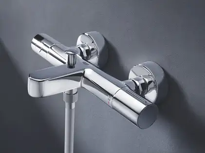 Термостат для ванны Grohe Grohtherm 800 Cosmopolitan (цвет - хром) (34766000) фото 2 Aquada.com.ua Термостат для ванны Grohe Grohtherm 800 Cosmopolitan (цвет - хром) (34766000) фото 2 Aquada.com.ua