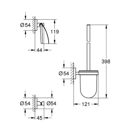 Набор для ванной Grohe Mega Bundle BauLoop (39186MB0) фото 16 Aquada.com.ua Набор для ванной Grohe Mega Bundle BauLoop (39186MB0) фото 16 Aquada.com.ua