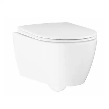 Унитаз подвесной безободковый Grohe Essence с сиденьем Soft Close (3957100H+39577000) фото 1 Aquada.com.ua Унитаз подвесной безободковый Grohe Essence с сиденьем Soft Close (3957100H+39577000) фото 1 Aquada.com.ua