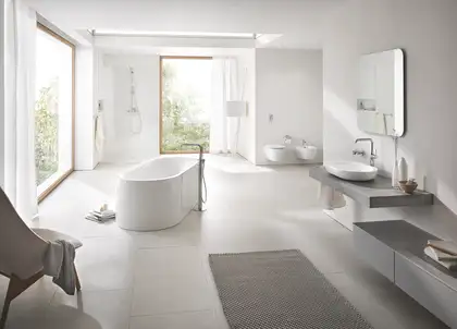 Унитаз подвесной безободковый Grohe Essence с сиденьем Soft Close (3957100H+39577000) фото 4 Aquada.com.ua Унитаз подвесной безободковый Grohe Essence с сиденьем Soft Close (3957100H+39577000) фото 4 Aquada.com.ua