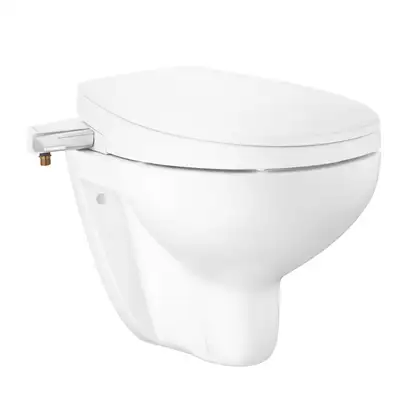 Унитаз подвесной Grohe Bau Ceramic Air с сиденьем с функцией биде (39651SH0) фото 1 Aquada.com.ua Унитаз подвесной Grohe Bau Ceramic Air с сиденьем с функцией биде (39651SH0) фото 1 Aquada.com.ua