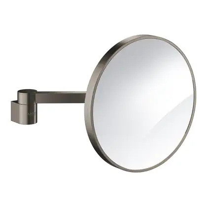 Зеркало косметическое Grohe Selection, тёмный графит, матовый (41077AL0) фото 1 Aquada.com.ua Зеркало косметическое Grohe Selection, тёмный графит, матовый (41077AL0) фото 1 Aquada.com.ua
