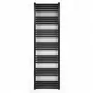 Полотенцесушитель электрический Terma Fiona 48 x 138h см с тэном Moa, чёрный матовый (WLFIN138048/9005/MOA) фото 1 Aquada.com.ua
