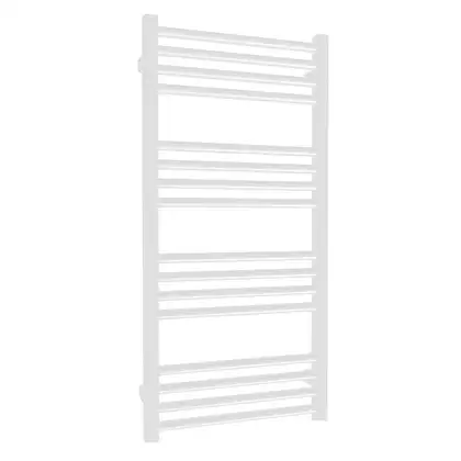 Полотенцесушитель электрический Terma Fiona 43 x 90h см, с тэном Moa, белый матовый (WLFIN090043/9016/MOA) фото 1 Aquada.com.ua
