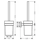 Унитаз моноблок Catalano Zero (ободковый) + аксессуары Hansgrohe Logis (1MPZN00+1CMSZ00+5SCSTP000 +41722000+41723000) фото 7 Aquada.com.ua