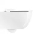Унитаз подвесной NewFlush (безободковый) Catalano Italy с сиденьем Soft Close, белый матовый (1VS52RITBM+5ITSTFBM) фото 2 Aquada.com.ua