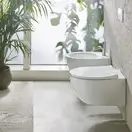 Унитаз подвесной NewFlush (безободковый) Catalano Italy с сиденьем Soft Close, белый матовый (1VS52RITBM+5ITSTFBM) фото 3 Aquada.com.ua
