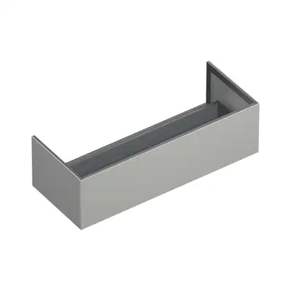 Тумба с алюминиевой конструкцией для керамической столешницы 121 x 48 х h37,5 см Catalano Horizon, Satin cement (5M12550CS) фото 1 Aquada.com.ua Тумба с алюминиевой конструкцией для керамической столешницы 121 x 48 х h37,5 см Catalano Horizon, Satin cement (5M12550CS) фото 1 Aquada.com.ua