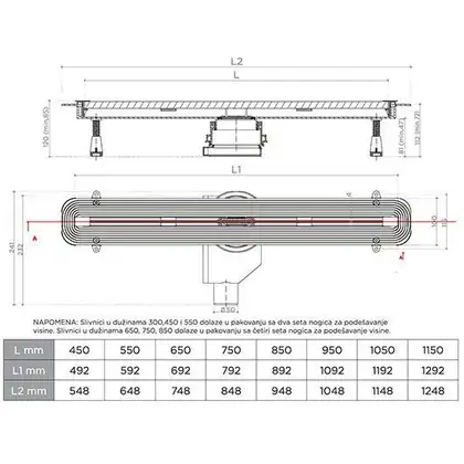 Душевая система Paffoni Shower скрытого монтажа 300x300 мм (цвет - чёрный матовый) в комплекте с трапом для душа (KITELLE518/MNO+13100033) фото 7 Aquada.com.ua