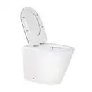 Унитаз напольный Qtap Swan безободковый с сиденьем Soft-close QT16223178W (QT16223178W) фото 12 Aquada.com.ua