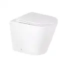 Унитаз напольный Qtap Swan безободковый с сиденьем Soft-close QT16223178W (QT16223178W) фото 1 Aquada.com.ua