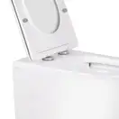 Унитаз напольный Qtap Swan безободковый с сиденьем Soft-close QT16223178W (QT16223178W) фото 6 Aquada.com.ua