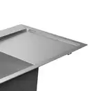 Набір 3 в 1 Qtap кухонна мийка DK6845L 3.0/1.2 мм Satin + сушарка + дозатор для миючого засобу (QTDK6845LSET3012) фото 6 Aquada.com.ua