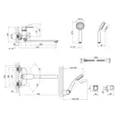 Смеситель для ванны Qtap Fresh WCR 005 New (QTFREWCR005NEW) фото 2 Aquada.com.ua