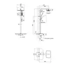 Душова система Qtap Sloup 57106VKNB (QTSL57106VKNB) фото 2 Aquada.com.ua