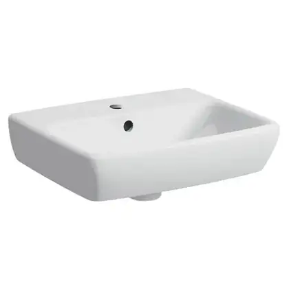 GEBERIT SELNOVA Square умывальник 45*16*35см, с отверрстием под смеситель в центре, перелив видимый (500.322.01.1) фото 1 Aquada.com.ua GEBERIT SELNOVA Square умывальник 45*16*35см, с отверрстием под смеситель в центре, перелив видимый (500.322.01.1) фото 1 Aquada.com.ua