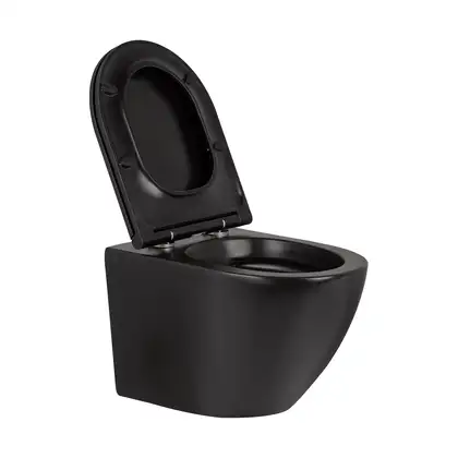 Унітаз підвісний Qtap Robin безобідковий з сидінням Slim Soft-close QT1333046ERMB (QT1333046ERMB) фото 12 Aquada.com.ua Унітаз підвісний Qtap Robin безобідковий з сидінням Slim Soft-close QT1333046ERMB (QT1333046ERMB) фото 12 Aquada.com.ua