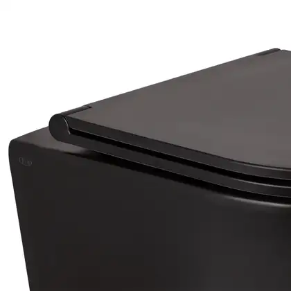 Унітаз підвісний Qtap Robin безобідковий з сидінням Slim Soft-close QT13332141ERMB (QT13332141ERMB) фото 3 Aquada.com.ua Унітаз підвісний Qtap Robin безобідковий з сидінням Slim Soft-close QT13332141ERMB (QT13332141ERMB) фото 3 Aquada.com.ua