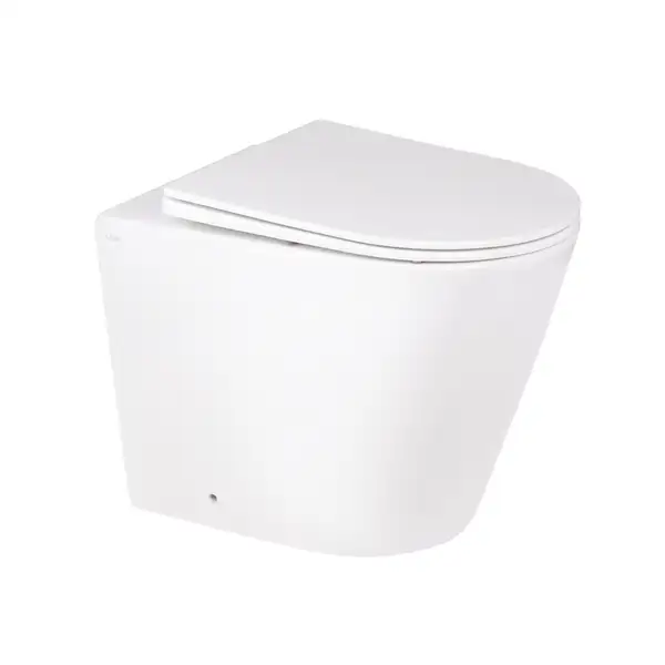 Унитаз напольный Qtap Swan безободковый с сиденьем Soft-close QT16223178W (QT16223178W) фото 1 Aquada.com.ua Унитаз напольный Qtap Swan безободковый с сиденьем Soft-close QT16223178W (QT16223178W) фото 1 Aquada.com.ua