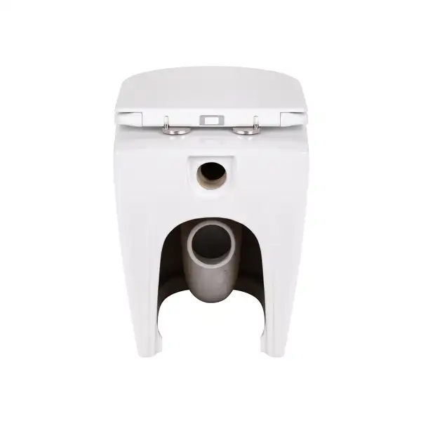 Унитаз напольный Qtap Swan безободковый с сиденьем Soft-close QT16223178W (QT16223178W) фото 4 Aquada.com.ua Унитаз напольный Qtap Swan безободковый с сиденьем Soft-close QT16223178W (QT16223178W) фото 4 Aquada.com.ua