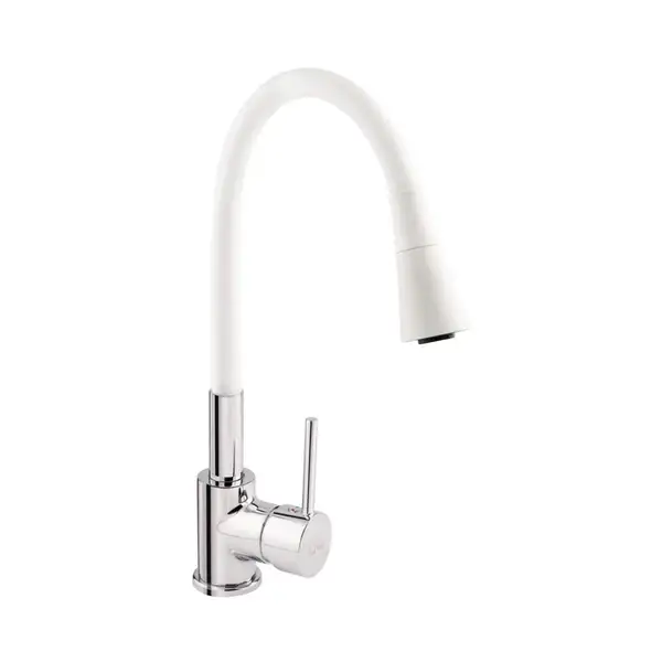 Смеситель для кухни Qtap Spring CRW 007F-1 с рефлекторным изливом (QTSPRCRW007F1) фото 1 Aquada.com.ua
