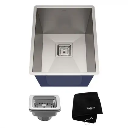 Kraus Pax™ Кухонная мойка, нержавеющая сталь (KHU15) Kraus Pax™ Кухонная мойка, нержавеющая сталь (KHU15)