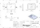 MIRAGGIO California Умывальник, белый (0000158)