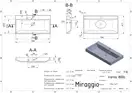 MIRAGGIO Varna 800 Умывальник, белый (0000258)