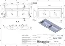 MIRAGGIO Умивальник DELLA 1100-2 MATT (0000169)