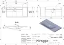 MIRAGGIO Умивальник SACRAMENTO MATT (0000235)