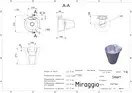 MIRAGGIO Умивальник SMART MATT (0000241)