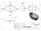 MIRAGGIO Greenland Ванна, белый матовый (0000274)