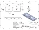 MIRAGGIO Умивальник JESSEL 1200-2 (0000783)