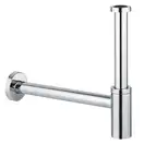Сифон для раковини GROHE 28912000 без випуску (під донний клапан) без ревізії (Колір хром) 1 1/4''