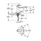 Grohe Eurosmart Cosmopolitan Смеситель для кухни, хром (30193000)