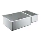 GROHE Мийка для кухні 760 x 450 мм, 1,5 чаши, матова, під стільницю, ліва (31575SD0)
