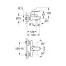 Grohe Eurosmart Cosmopolitan Смеситель для ванны, хром (32831000)