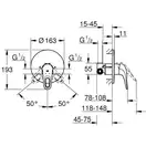 Grohe Eurostyle Смеситель для душа скрытого монтажа, хром (33635003)