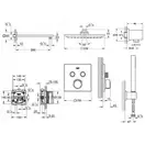GROHE Grohtherm SmartControl Неперевершена душова система із Rainshower Allure 230 (34506SC0)