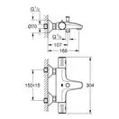 Grohe Grohtherm 800 Термостат для ванны, хром (34567000)