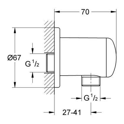 Шлангове підключення Grohe Relexa neutral (28671000)