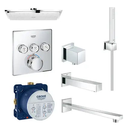 Набір для душу/ванни прихованого монтажу Grohe SmartControl (34506SC2) Набір для душу/ванни прихованого монтажу Grohe SmartControl (34506SC2)